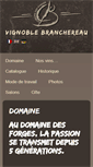 Mobile Screenshot of domainedesforges.net